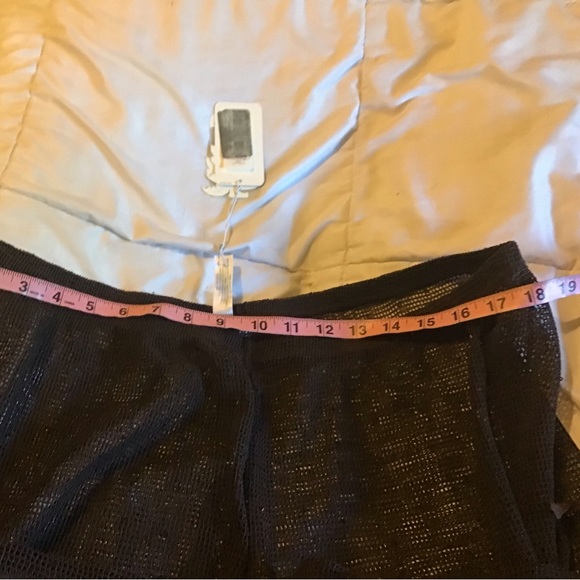 Pacific Cove 1X plus size black swimsuit cover up pants NWT - Picture 8 of 9